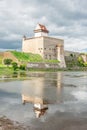 Castle of Herman Narva Castle in Estonia Royalty Free Stock Photo