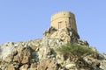 Castle in the Highlands of Ras al Khaimah Royalty Free Stock Photo