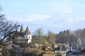 Castle on a hill at Durbuy