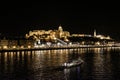 Castle Hill, Budapest, Hungary at night