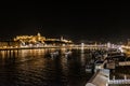 Castle Hill, Budapest, Hungary at night