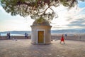 Castle Hill, Colline du Chateau, in Nice, South of France Royalty Free Stock Photo