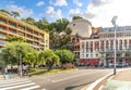 Castle Hill Park seen from the Promenade in Nice, France Royalty Free Stock Photo