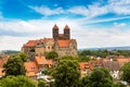 The Castle Hill in Quedlinburg, Germany Royalty Free Stock Photo
