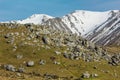 Castle Hill during winter time, South Island, New Zealand