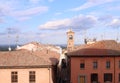 Castle and historic center of the town of Dozza Bologna Italy