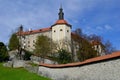 The Castle at Historic ÃÂ kofja Loka, Slovenia Royalty Free Stock Photo