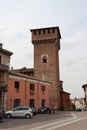 castle historic village Graffignana Lodi Italy-