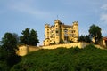 Castle Hohen Schwangau Royalty Free Stock Photo