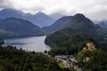 Castle Hohen Schwangau Bavaria Germany Royalty Free Stock Photo