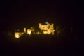 Castle Hohenschwangau at night in Bavaria, Germany Royalty Free Stock Photo