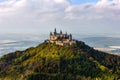 Castle Hohenzollern near Bisingen Royalty Free Stock Photo