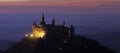 Castle Hohenzollern at night
