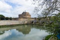 The Castle of the Holy Angel and the bridge of angels