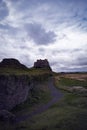 Holy Island, Lindisfarne Northumberland. Historic site. Royalty Free Stock Photo