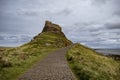 Holy Island, Lindisfarne Northumberland. Historic site. Royalty Free Stock Photo