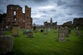 Holy Island, Lindisfarne Northumberland. Historic site. Royalty Free Stock Photo