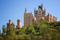 Castle hotel Dalian City Royalty Free Stock Photo