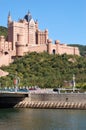 Castle hotel Dalian City Royalty Free Stock Photo