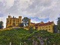 Castle and Hotel Royalty Free Stock Photo