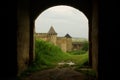 Castle Hotyn Ukraine Royalty Free Stock Photo