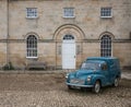 Castle Howard Entrance and Courtyard with Morris Minor Panel Van