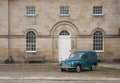 Castle Howard Entrance and Courtyard with Morris Minor Panel Van