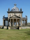 Castle howard temple four winds in the sun Royalty Free Stock Photo