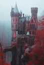 Castle of Illusions: Surrealism in Mist