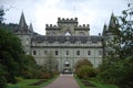 Castle at Inverary Royalty Free Stock Photo