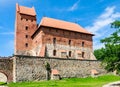 The castle on the island. Trakai Royalty Free Stock Photo