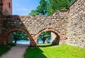 The castle on the island. Trakai Royalty Free Stock Photo