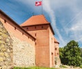 The castle on the island. Trakai Royalty Free Stock Photo