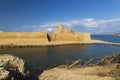 Castle in Isola di Capo Rizzuto, Province of Crotone, Calabria, Italy Royalty Free Stock Photo