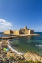 Castle in Isola di Capo Rizzuto, Province of Crotone, Calabria, Italy Royalty Free Stock Photo