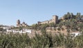 Castle of Jerez de los caballeros Royalty Free Stock Photo