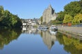 Castle of Josselin in France