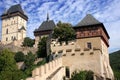 Castle Karlstein. Royalty Free Stock Photo