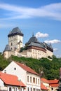 Castle Karlstein. Royalty Free Stock Photo