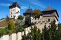 Castle Karlstejn. Czech republic Royalty Free Stock Photo