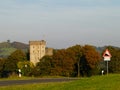 Castle Kasselburg near Gerolstein, Germany in autumn