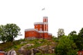 Castle on Kastellholmen Royalty Free Stock Photo