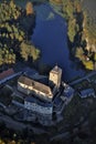Castle Kost - fly photo Royalty Free Stock Photo