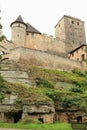 Castle Kost on rock Royalty Free Stock Photo