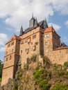 Castle Kriebstein in Saxony east germany Royalty Free Stock Photo
