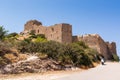 The castle of Kritinia Kastello on Rhodes island