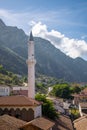 Castle Kruje, Kruje Albania, Skanderbeg Museum, Albania, Europe. Royalty Free Stock Photo