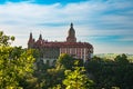 Castle Ksiaz . The castle was built in 1288-1292. Walbrzych, Poland Royalty Free Stock Photo