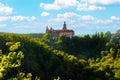 Castle Ksiaz . The castle was built in 1288-1292. Walbrzych, Poland Royalty Free Stock Photo