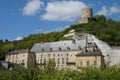 The castle of La Roche Guyon Royalty Free Stock Photo